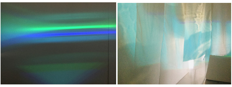 Instalación Inmersiva. Laboratorio de óptica experimental. CDMX 2019